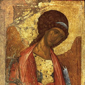 The Archangel Michael (russian icon), by Andrei Rublev or Andrej Rubljov (1360-1430)