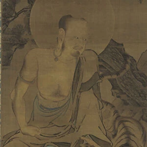 The Arhat Kalika (Karika Sunja), Nanbokucho period, mid-14th century