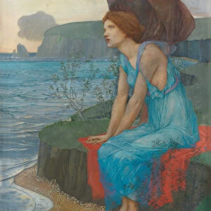 Ariadne on the Isle of Naxos (tempera on canvas)