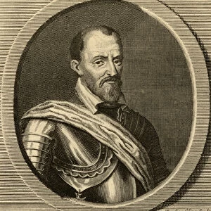 Armand de Gontault (1524-92) Baron de Biron (engraving)