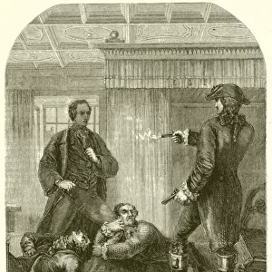 The arrest of Lord Edward Fitzgerald (engraving)