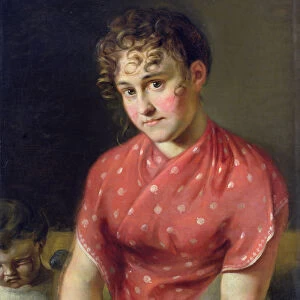The Artists Wife (oil on canvas)