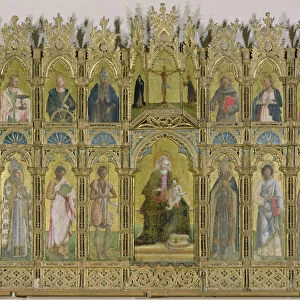 The Arzignano Polyptych (oil on panel)