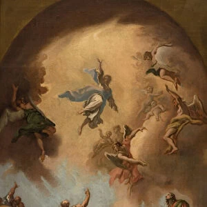 The Ascension of Christ (oil on canvas)