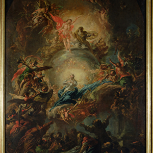 The Assumption, c. 1695 (oil on canvas)