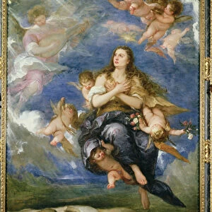The Assumption of Mary Magdalene (oil on canvas)