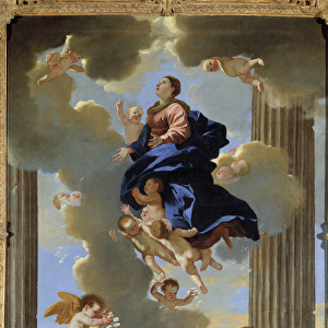 Assumption of the Virgin Painting by Nicolas Poussin (1594-1665) 17th century Washington