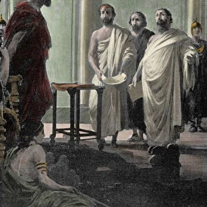 Athenian general and politician Alcibiades (450 BC-404 BC)
