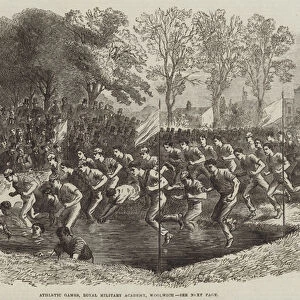 Athletic Games, Royal Military Academy, Woolwich (engraving)