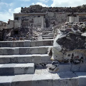 Atrium of Edificios Superpuestos (Superimposed buildings), Teotihuacan (Unesco World Heritage List, 1987), Anahuac, Mexico, Teotihuacan civilization, 150-450 Atrium of Edificios Superpuestos (Superimposed buildings), Teotihuacan (Unesco World Heritage List, 1987), Anahuac, Mexico, Teotihuacan civilization, 150-450