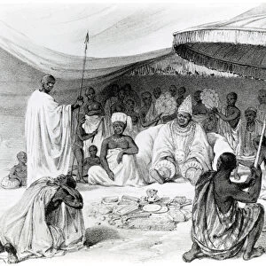 The Attah, from Picturesque Views on the River Niger, sketched during Lander s