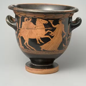 Attic red figure bell krater, c. 440 BC (terracotta) (see 270384 for detail)