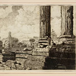 Augustus Forum (etching)