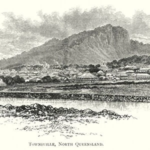 Australia: Townsville, North Queensland (engraving)