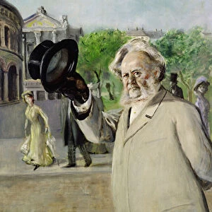 Author Henrik Ibsen (oil on canvas)