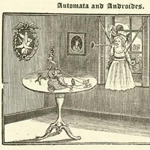 Automata and Androides (engraving)