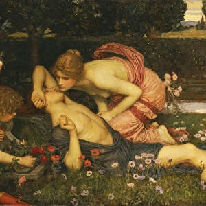 The Awakening of Adonis, 1899 (oil on canvas)