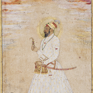 Azim us Shan Bahadur, c. 1720 (opaque w / c & gold on paper)