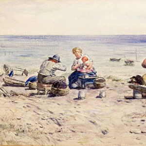 Baiting the Lines, 1879 (w / c)