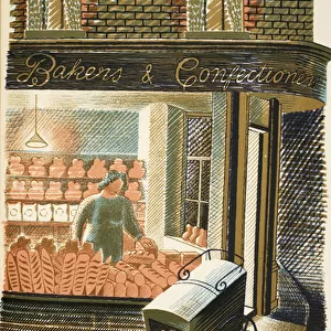 Baker and Confectioner, illustration from High Street by J. M