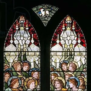 Bakewell, All Saints, Holiday Workshop, Henry Holiday, The Lamb Of God, 1893