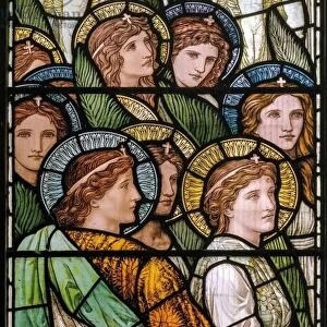 Bakewell, All Saints, Holiday Workshop, Henry Holiday, The Lamb Of God, Adoring Saints