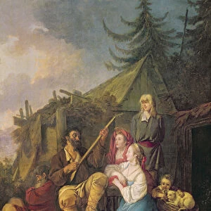The Balalaika Player, 1764 (oil on canvas)