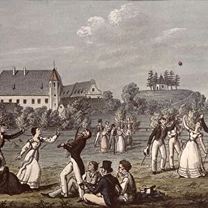 Ball Games at Atzenbrugg with Franz Schubert (1797-1828