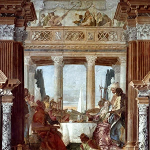 Banquet of Anthony and Cleopatra, 1747-1748 (fresco)