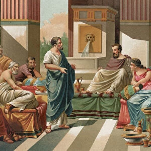 Banquet given by the Seven Sages of Greece