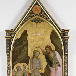 The Baptism of Christ (tempera on panel)