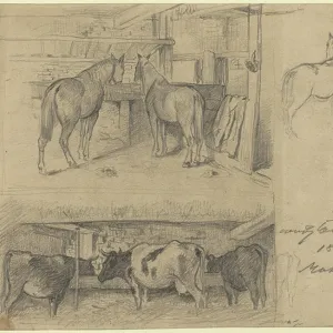 The Barn, 1883 (graphite) The Barn, 1883 (graphite)