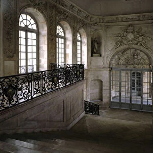 Baroque architecture: Gabriel staircase. Town Hall. Internal view