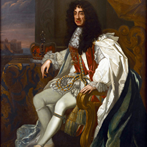 Baroque : Portrait of Charles II of England (1630-1685)