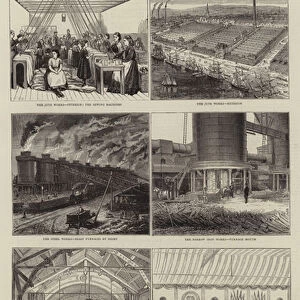 Barrow-in-Furness, its History and its Industries (engraving)