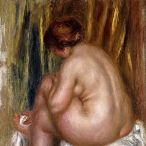 After the Bath (Nude Study); Apres le Bain (Etude de Nue), 1910 (oil on canvas)