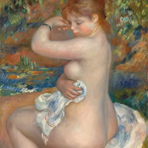 Bather; Baigneuse, 1888 (oil on canvas)