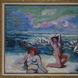 The Bathers (oil on canvas)