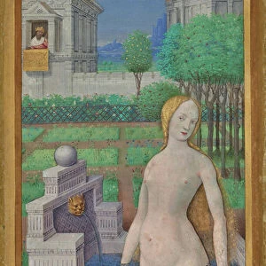 Bathsheba Bathing from the Hours of Louis XII, 1498-99 (tempera and gold)