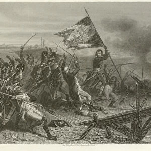 Battle of the Bridge of Arcole (engraving)