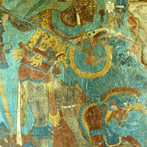 Battle of Cacaxtla, Late Classic period (mural)