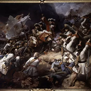 The Battle of Denain on 24 July 1712 It was won by the Marechal de Villars over Prince