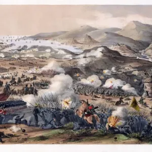 The Battle of Inkerman Print is a 19th-century colour lithograph The Battle of Inkerman Print is a 19th-century colour lithograph