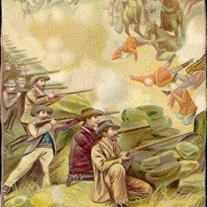 Battle of Ladysmith, 30 October 1899 (chromolitho)