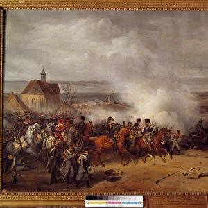 Battle of Laubressel near Troyes on March 3, 1814 Corps of the Armee of Marechal Oudinot