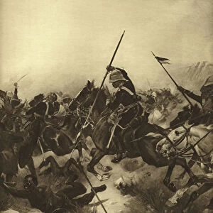 Battle of Ulundi, 1879 (gravure)