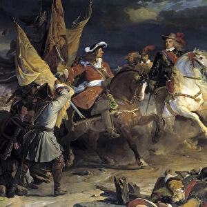 Battle of Villaviciosa won by the Marechal Duke of Vendome over the Count of Stahremberg