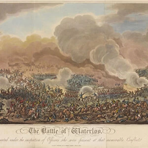 The Battle of Waterloo, from An Historical Account of the Battle of Waterloo