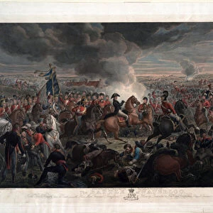 The Battle of Waterloo - Sauerweid, Alexander Ivanovich (1783-1844) - 1819 - Etching