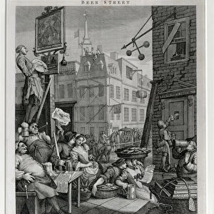 Beer Street, 1751 (engraving)
